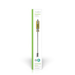 Nedis Antennekabelinstallationsværktøj | Screw Driver | Gennemsigtig / Gul | ABS
