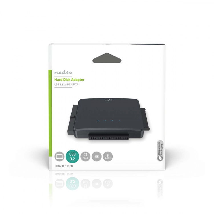 Nedis Harddisk adapter | USB 3.2 Gen1 | 2.5 / 3.5 