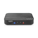 Nedis HDMI ™ Converter | 1x USB-C™ / 2x HDMI™ Input | 1x HDMI™ Output | 1-vejs | 4K@60Hz | 18 Gbps | ABS | Antracit