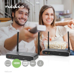 Nedis Trådløs HDMI ™ Transmitter | Wi-Fi | 5.15 - 5.85 MHz | 100.0 m (synsfelt) | Maksimal opløsning: Full HD 1080p | 6.75 Gbps | IR Retur-funktion | ABS | Antracit Nedis Trådløs HDMI ™ Transmitter | Wi-Fi | 5.15 - 5.85 MHz | 100.0 m (synsfelt) | Maksimal opløsning: Full HD 1080p | 6.75 Gbps | IR Retur-funktion | ABS | Antracit