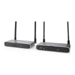 Nedis Trådløs HDMI ™ Transmitter | Wi-Fi | 5.15 - 5.85 MHz | 100.0 m (synsfelt) | Maksimal opløsning: Full HD 1080p | 6.75 Gbps | IR Retur-funktion | ABS | Antracit Nedis Trådløs HDMI ™ Transmitter | Wi-Fi | 5.15 - 5.85 MHz | 100.0 m (synsfelt) | Maksimal opløsning: Full HD 1080p | 6.75 Gbps | IR Retur-funktion | ABS | Antracit