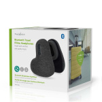 Nedis Trådløse Over-Ear hovedtelefoner | Rejsepude | Maksimal batteritid: 11 timer | Indbygget mikrofon | Truk kontrol | Understøtter stemmestyring | Volumenkontrol | Antracit Nedis Trådløse Over-Ear hovedtelefoner | Rejsepude | Maksimal batteritid: 11 timer | Indbygget mikrofon | Truk kontrol | Understøtter stemmestyring | Volumenkontrol | Antracit