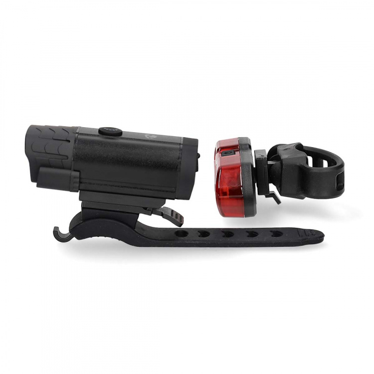 Nedis Cykellys | Batteri | 5 V DC | 3 W | Batterier medfølger | Opladningsbar | 400 lm | 4.5 lm | 100 m | 110 °