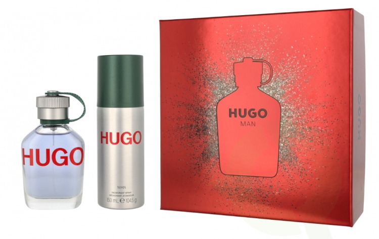 Hugo Boss Hugo Man Giftset 225 ml Edt Spray 75ml/Deo Spray 150ml