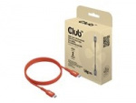 Club 3D USB 2.0 USB Type-C kabel 1m Rød