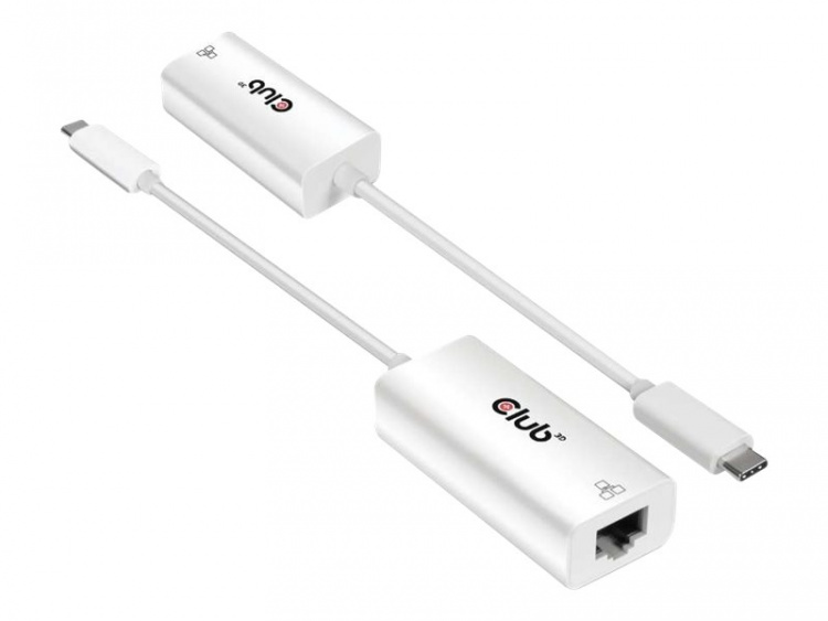 Club 3D Netværksadapter USB-C 3.2 Gen 1 1Gbps Kabling