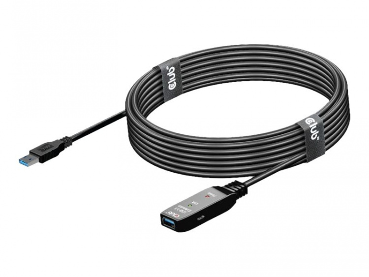 Club 3D USB 3.2 Gen1 Active Repeater Cable 5m M/F 28AWG