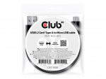 Club 3D USB 2.0 / USB 3.0 / USB 3.2 Gen 1 USB-kabel 1m Svart