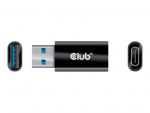 Club 3D USB 3.2 Gen 1 USB-C adapter Sort