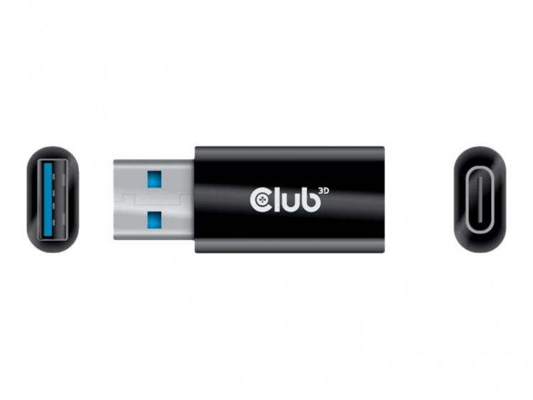 Club 3D USB 3.2 Gen 1 USB-C adapter Sort