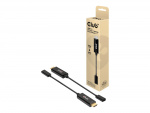 Club 3D Videoadapterkabel HDMI / USB 22cm Sort