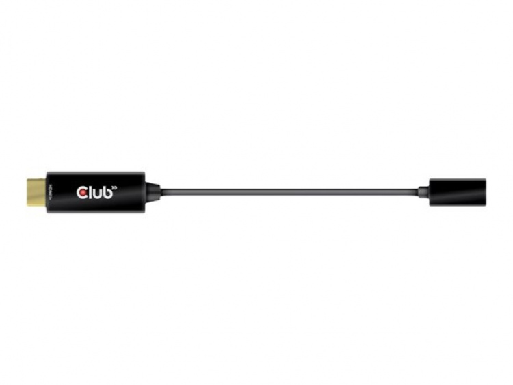 Club 3D Videoadapterkabel HDMI / USB 22cm Sort
