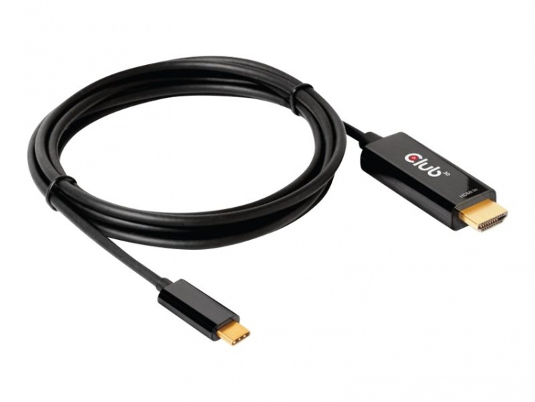 Club 3D Video adapter cable DisplayPort / HDMI 1.8m Black
