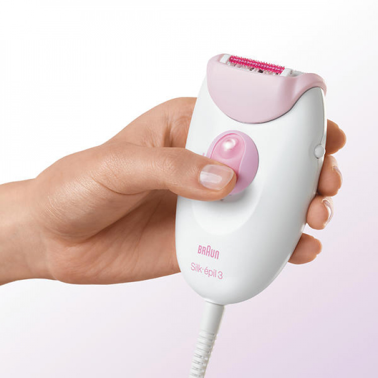 Braun Ametystviolet Epilator Easy Start 3270