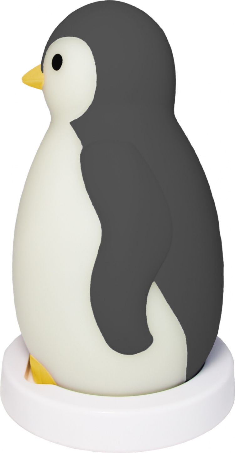 Zazu Pam søvnrytme musik natlampe, pingvin, grå