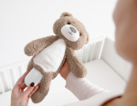 Zazu Brody the bear sleep rhythm music night light, taupe