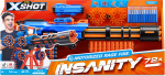 X-Shot Insanity-Motorized Age Fire Gatlin Gun med stativ - skumgummipistol