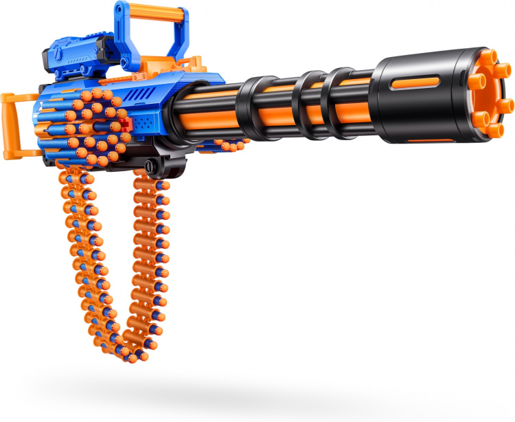 X-Shot Insanity-Motorized Age Fire Gatlin Gun med stativ - skumgummipistol
