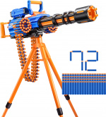 X-Shot Insanity-Motorized Age Fire Gatlin Gun med stativ - skumgummipistol
