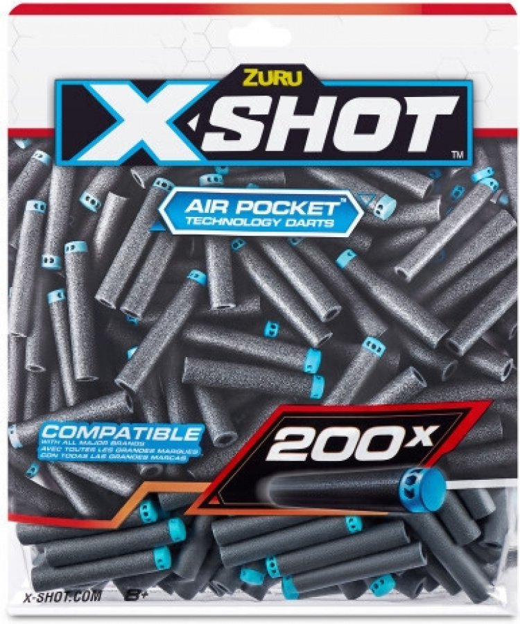 X-Shot Excel Foam Darts - refill-pakke, 200 skud