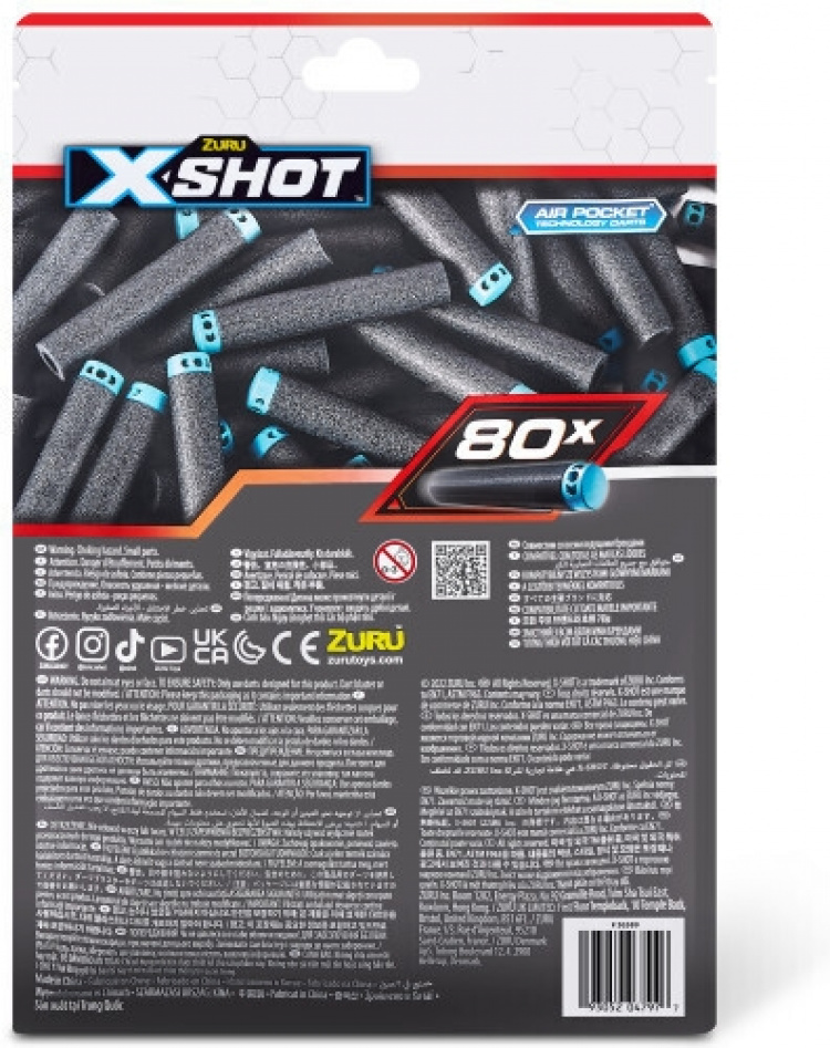 X-Shot Excel Foam Darts - refill-pakke, 200 skud