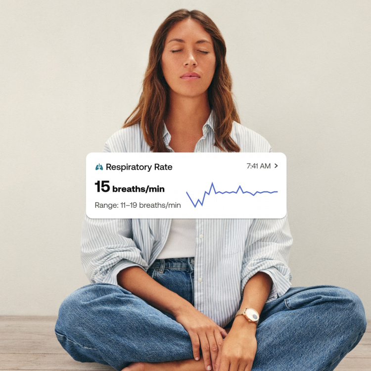 Withings Scanwatch Light smartwatch, 37 mm, hvid/rosaguld