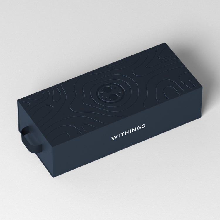 Withings Scanwatch Nova smartwatch, 42 mm, blå