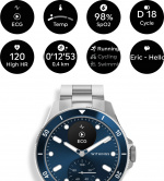 Withings Scanwatch Nova smartwatch, 42 mm, blå