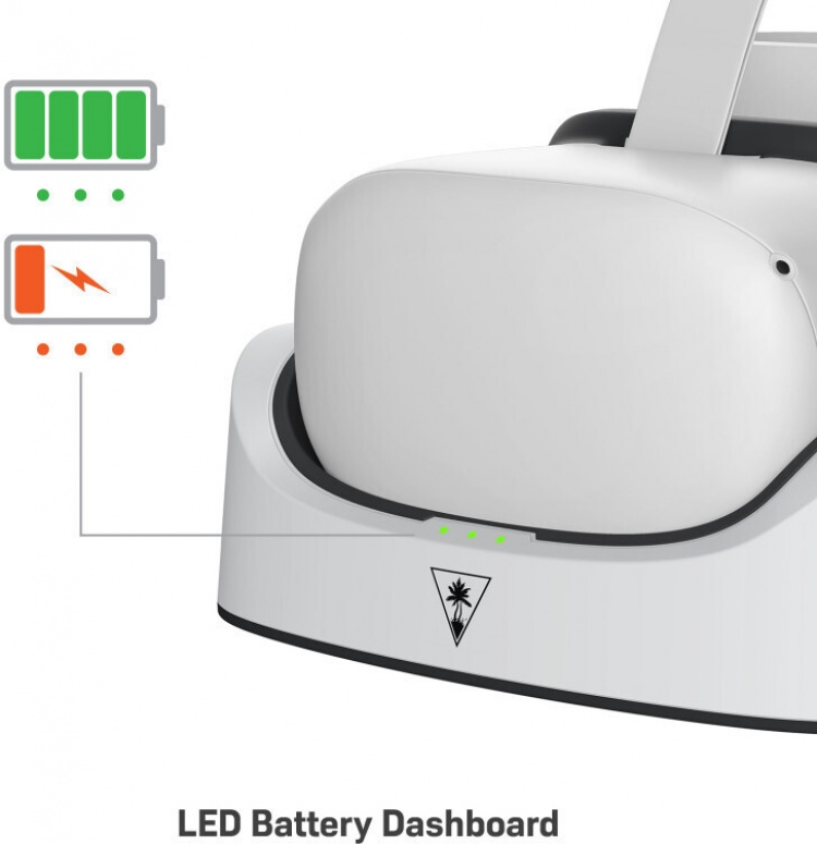 Turtle Beach Fuel VR-oplader, Meta Quest 2 Turtle Beach Fuel VR-oplader, Meta Quest 2