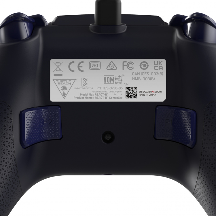 Turtle Beach React-R sonisk spilcontroller, Nebula, Xbox / PC