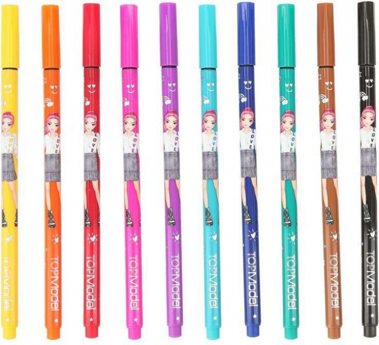 TOPModel Markers med tynd spids