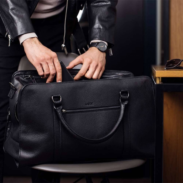 Aarni Weekendtaske, sort