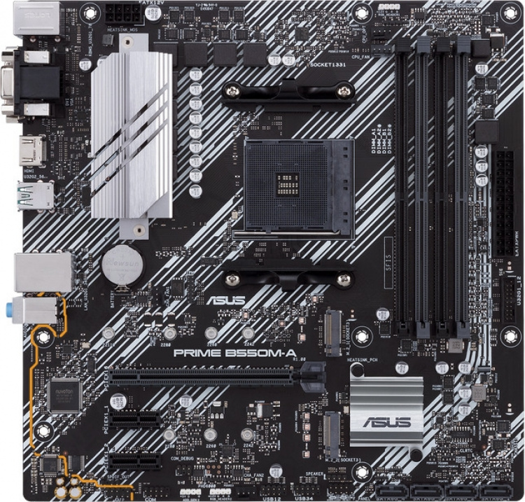 ASUS Prime B550M-A AM4 microATX-bundkort