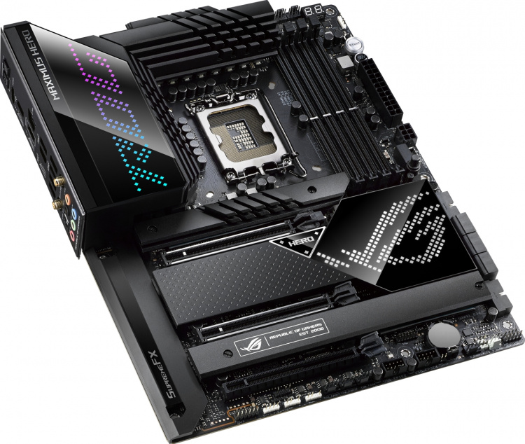 ASUS ROG MAXIMUS Z690 HERO LGA 1700 ATX-bundkort ASUS ROG MAXIMUS Z690 HERO LGA 1700 ATX-bundkort