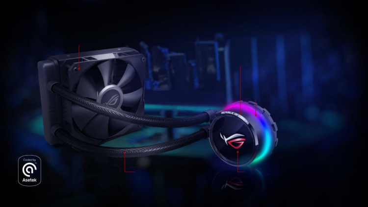ASUS ROG RYUO 120 væskekølingssystem