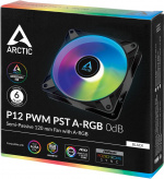 Arctic Cooling Arctic P12 PWM PST A-RGB 0dB-blæser, 120 mm, sort