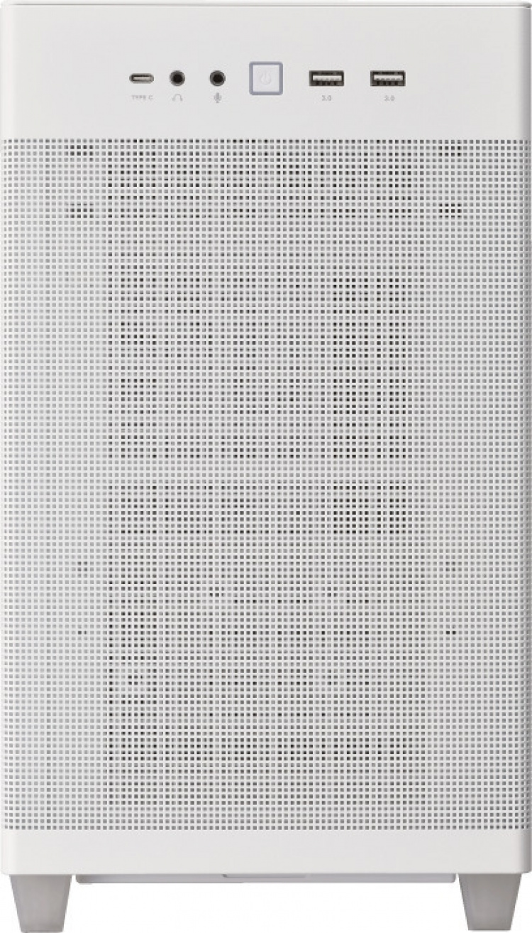 ASUS Prime AP201 Micro-ATX-kabinet, hvid