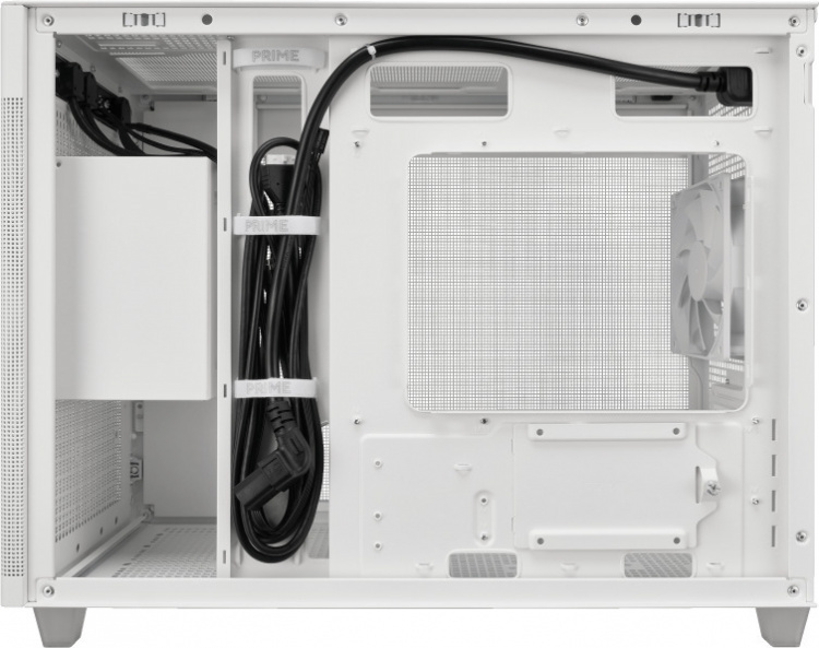 ASUS Prime AP201 Micro-ATX-kabinet, hvid