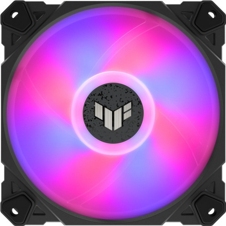 ASUS TUF Gaming TF 120 ARGB PWM-blæser, 120 mm, 3-pak ASUS TUF Gaming TF 120 ARGB PWM-blæser, 120 mm, 3-pak