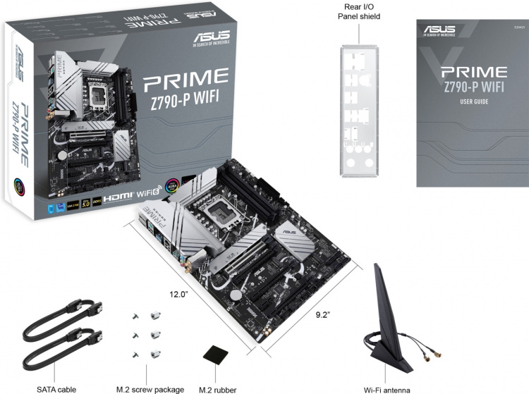 ASUS PRIME Z790-P WIFI ATX-bundkort