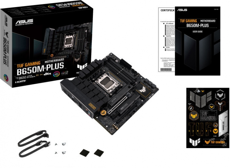 ASUS TUF GAMING B650M-PLUS mATX-bundkort ASUS TUF GAMING B650M-PLUS mATX-bundkort
