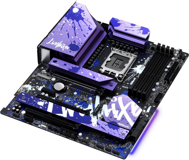 ASRock Z790 LiveMixer LGA1700 ATX-bundkort ASRock Z790 LiveMixer LGA1700 ATX-bundkort