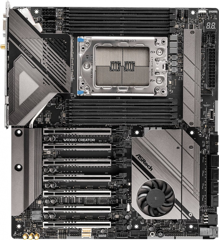 ASRock WRX80 Creator R2.0 E-ATX-bundkort