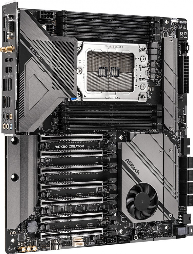 ASRock WRX80 Creator R2.0 E-ATX-bundkort