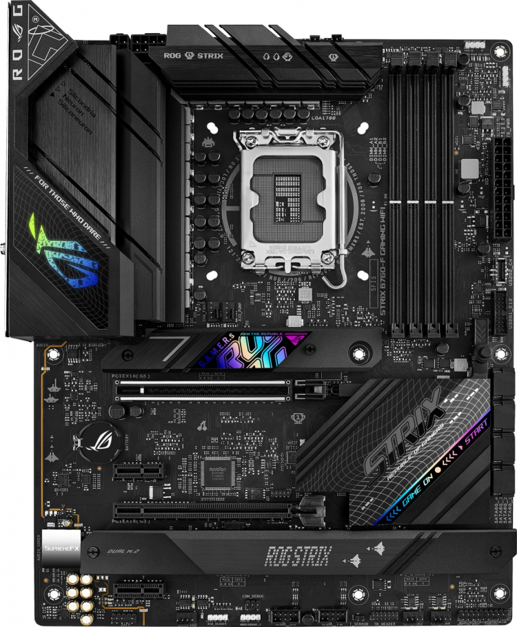 ASUS ROG STRIX B760-F GAMING WIFI ATX-bundkort ASUS ROG STRIX B760-F GAMING WIFI ATX-bundkort