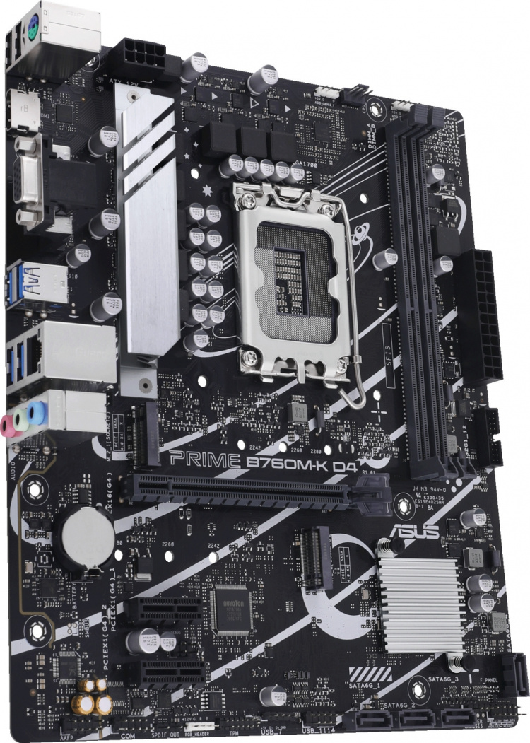 ASUS PRIME B760M-K D4 mATX-bundkort