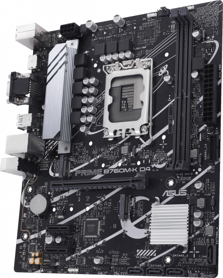 ASUS PRIME B760M-K D4 mATX-bundkort