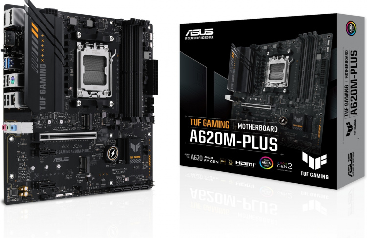 ASUS TUF GAMING A620M-PLUS mATX-bundkort