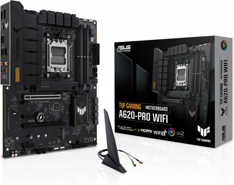 ASUS TUF GAMING A620-PRO WIFI ATX-bundkort