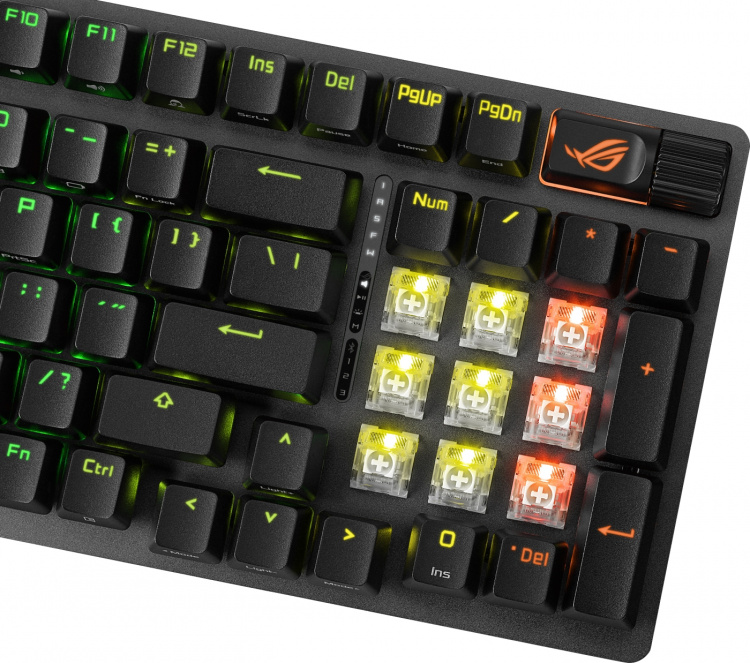 ASUS ROG Strix Scope II 96 trådløst gamingtastatur